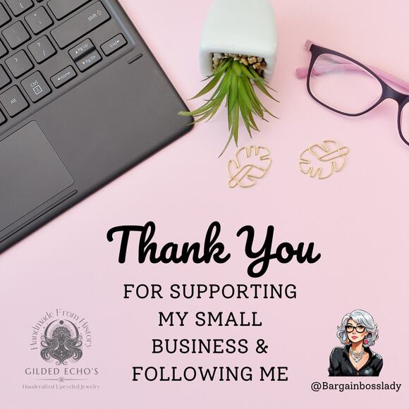 Scottish Thistle Pewter Pendant with Amber Glass Teardrop - Picture 5 of 5